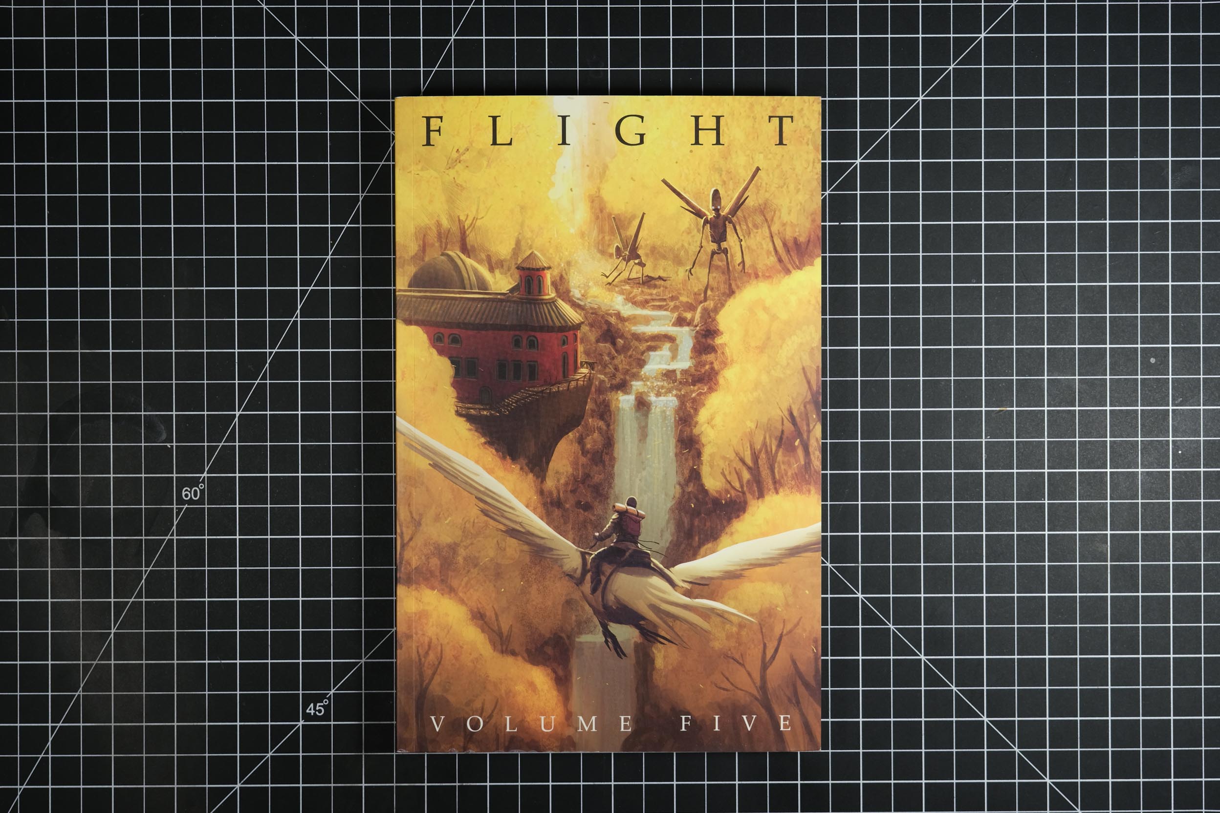 picture of flight comic anthology series cover